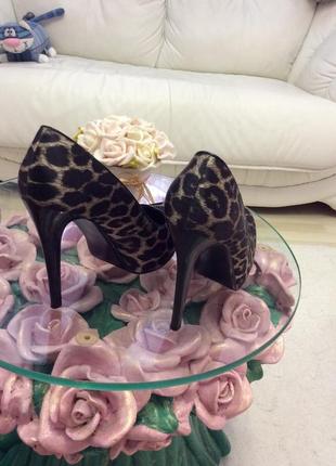 Туфли с леопардовым принтом2 фото