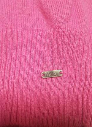 Fox водолазка гольф гольфік светр світер жіночий ххс хс малиновий5 фото