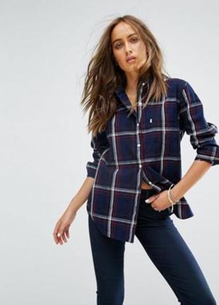 Levi's сорочка картата в клітинку оверсайз