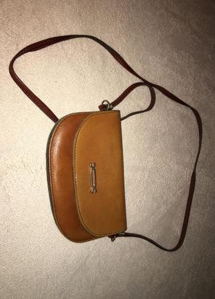 Шкіряна сумка. кожаная сумочка. кожа. італія.