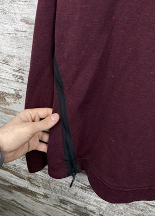 Мужское худи nike tech fleece ninja кофта толстовка modern с лампасами swoosh5 фото
