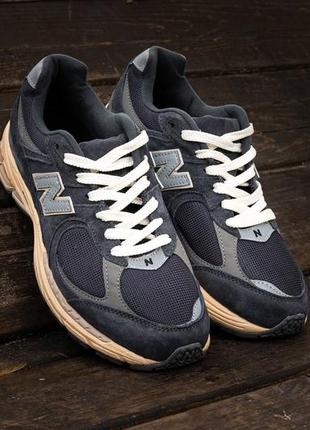 Кроссовки мужские new balance 2002r dark blue