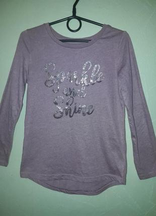 Реглан з паєтками 6-7 років