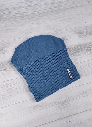 Детская шапка с утеплением флис 🔹шапочка на хлопчика