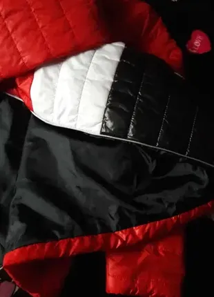 Куртка черн+белое+ красное 48/50 размер6 фото