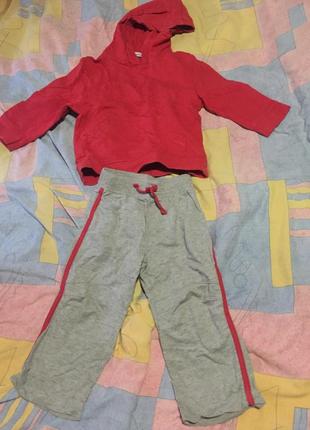 Спортивный костюм хлопковый george размер 92-98