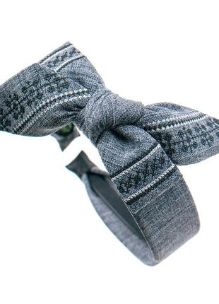 Вишитий обруч для волосся №937