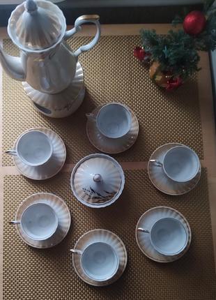 Кофейный сервиз на 6 персон