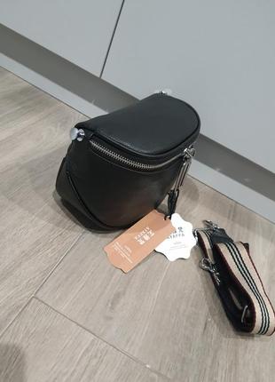 Жіноча сумка крос боді сумка через плече шкіряна сумка3 фото