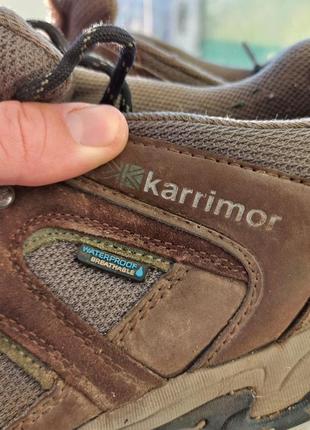 Треккинговые водонепроницаемые кроссовки karrimor8 фото