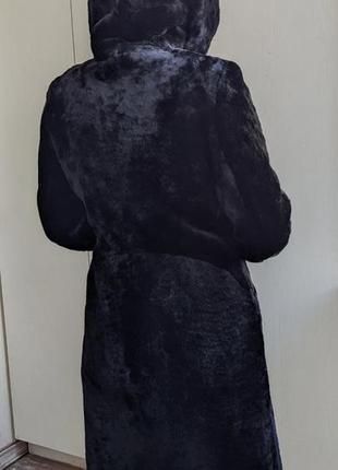 Шуба натуральна мутонова s + чоботи 38 замш в подарунок!