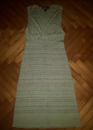 Шовкове трикотажне плаття від dkny! p.-m