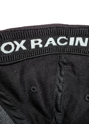 Мотокепка fox racing flexfit черная оригинал (s)10 фото