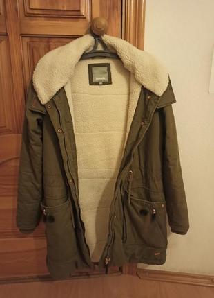 Зимова куртка на хутрі
