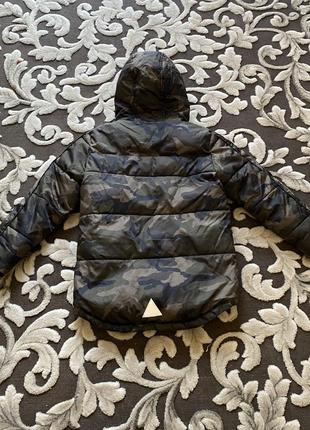 Класна, курточка, на хлопчика, 7-8 років, в стилі камуфляж, від бренду:george 👌6 фото