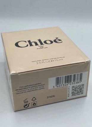 Chloe eau de parfum от chloé. оригинал. батч 20263 фото