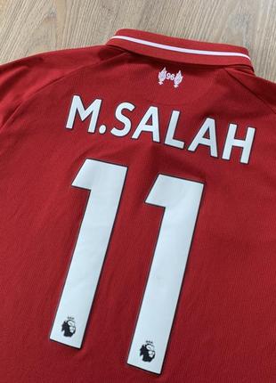 Джерси футбольная форма ливерпуль new balance liverpool 2018 m. salah4 фото