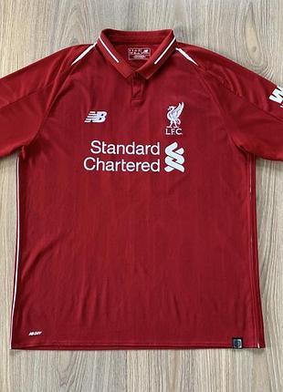 Джерси футбольная форма ливерпуль new balance liverpool 2018 m. salah
