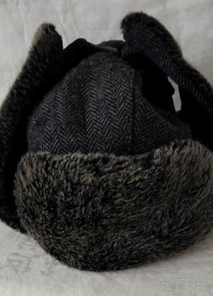 Тепла шапка ушанка
