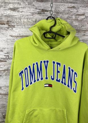 Чоловіче худі tommy hilfiger jeans кофта толстовка з капюшоном8 фото