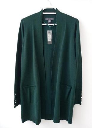 Кардиган базовий прямого крою.