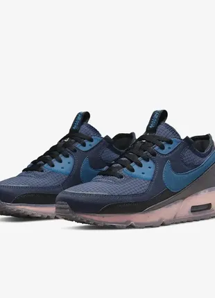 Оригинальные кроссовки nike air max 90 terrascape "obsidian / marina / thunder blue" (dh4677-400)