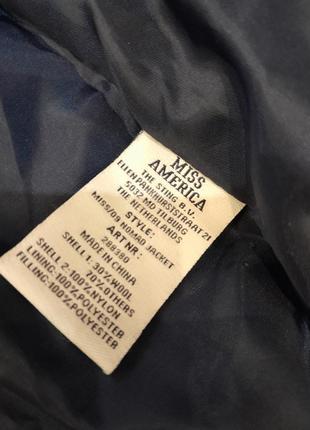 Добротная фирменная куртка парка miss america10 фото