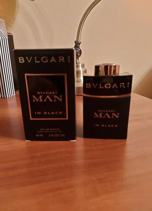 Bvlgari men in black