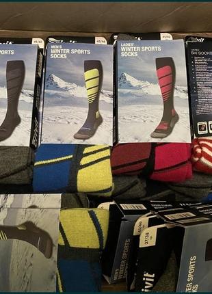 Носки зимние crivit pro winter ski високие