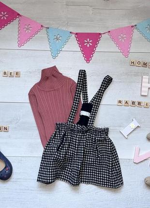 Комплект сарафан і гольф 9-12 місяців