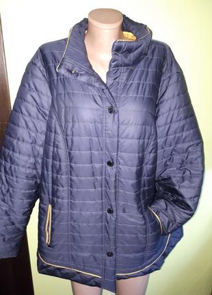 Куртка великий розмір 55 р meteora feshion made in italy