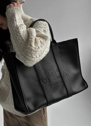 Сумочка marc jacobs tote bag black 8