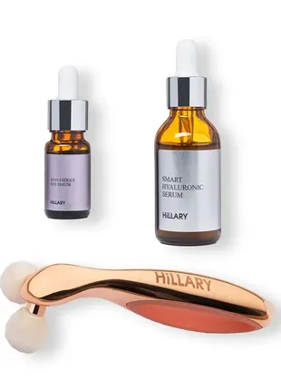 3d масажер для обличчя та тіла + дві сироватки для обличчя