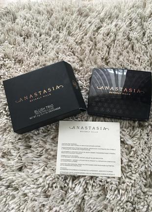 Палетка рум‘ян anastasia beverly hills blush trio, cocktail party3 фото