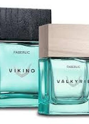 Набір ароматів від faberlic, парфумерна вода valkyrie, туалетна вода viking