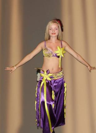 Костюм платье для восточных танцев bellydance