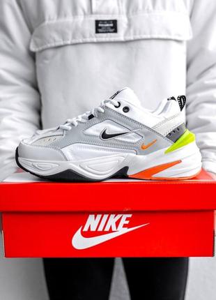 Кросівки чоловічі шкіряні найк білого кольору