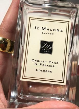 Стійкий ♥️ 100 мл jo malone english pear & freesia духи тестер парфюм джо малон груша фрезия фрезія1 фото