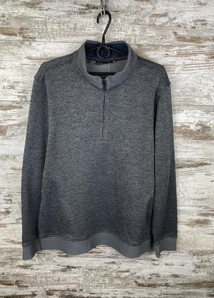 Мужская кофта under armour свитшот толстовка swoosh dri fit tech fleece modern