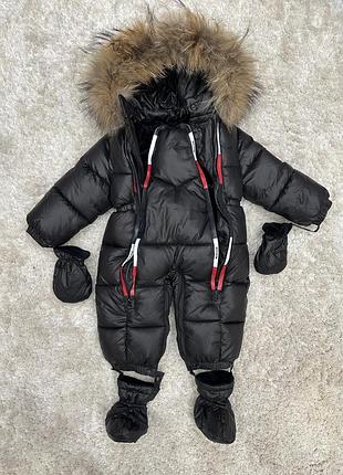 Зимовий комбінезон moncler 74-86 см