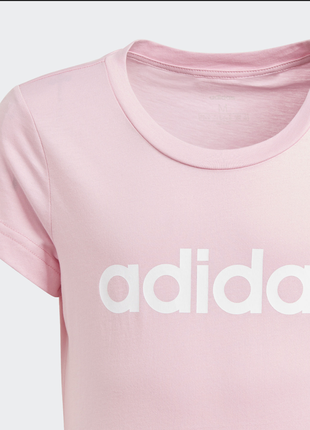 Коттоновая футболка с надписью бренда adidas u9 10 eur 382 фото
