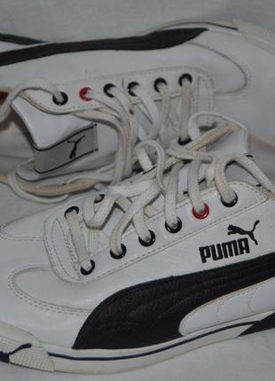 Кроссовки puma кожа оригінал размер 39 40, кросівки шкіра