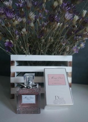 Женская 👱‍♀️ парфюмированная вода 🔥 miss dior cherie blooming bouquet 🔥 жіноча парфумована вода 100 ml міс діор мис диор1 фото