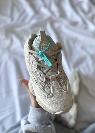 Женские кроссовки adidas yeezy 500 'blush"#адидас