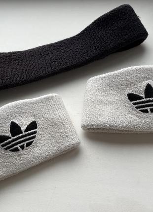 Набор повязка +напульсники adidas2 фото