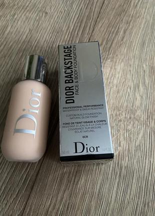 Christian dior backstage face & body foundation