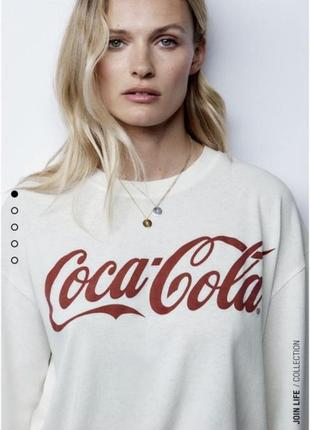 Кофта (футболка) coca cola zara