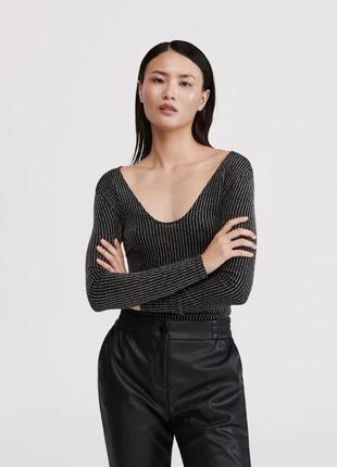 Блискучий лонслів топ reserved