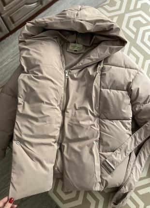 Пуховик, зимняя куртка, зефирка4 фото