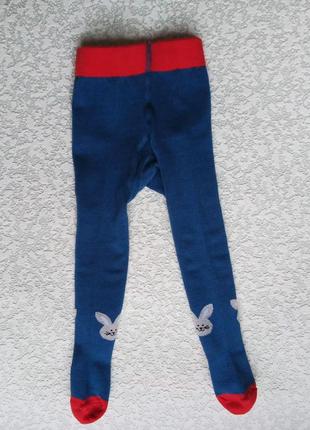Колготы детские синие тм дюна2 фото